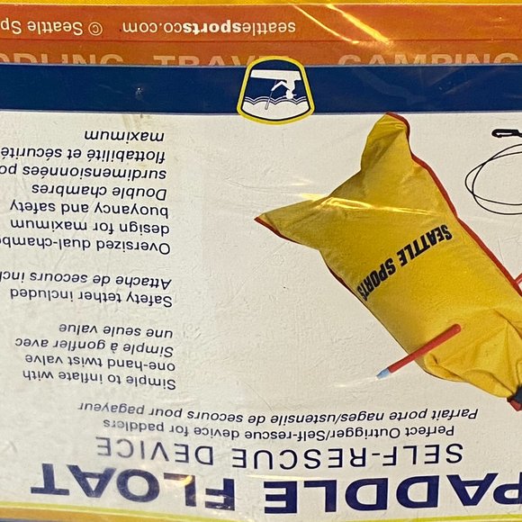 Seattle Sports Paddle Float Outrigger Self Rescue - Picture 2 of 5